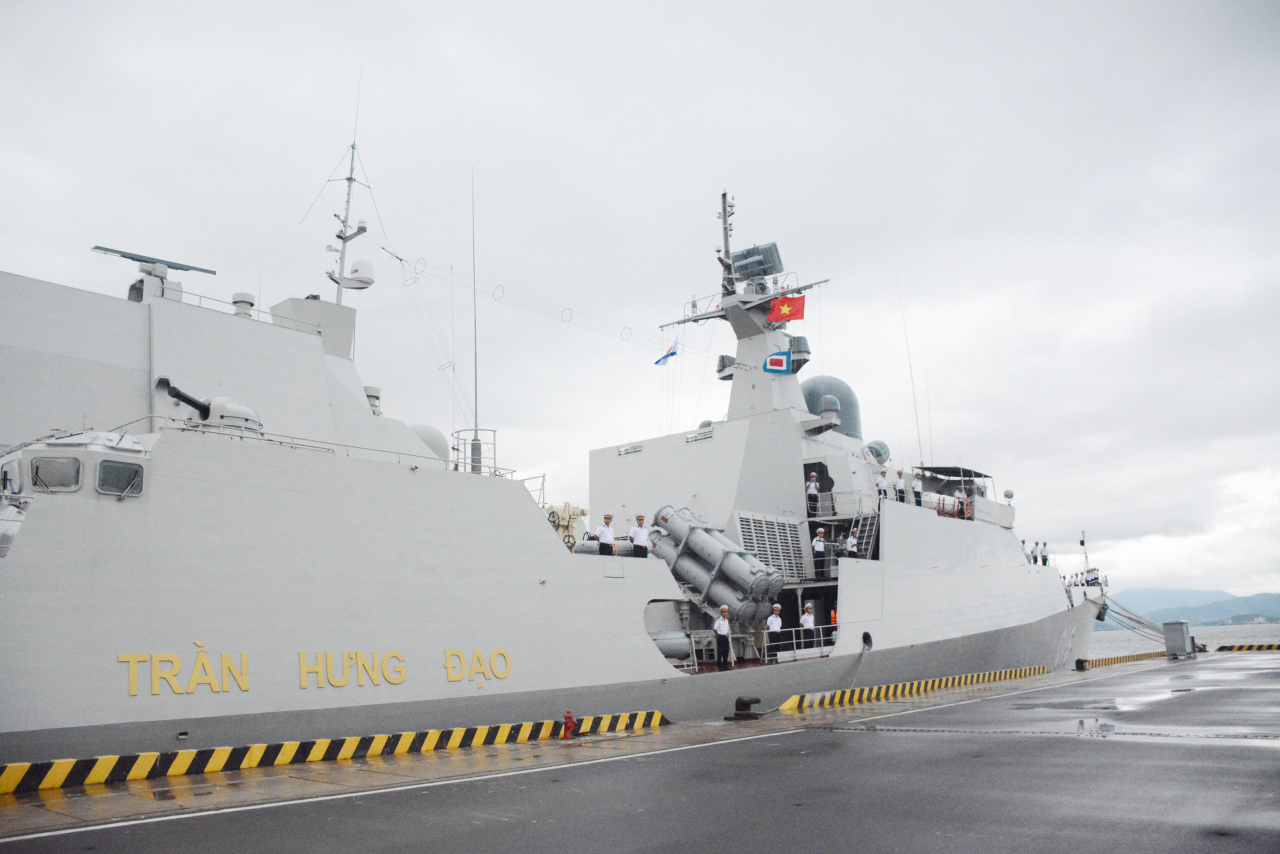 Tàu 015-Trần Hưng Đạo lên đường thăm Trung Quốc, Nhật Bản, Hàn Quốc